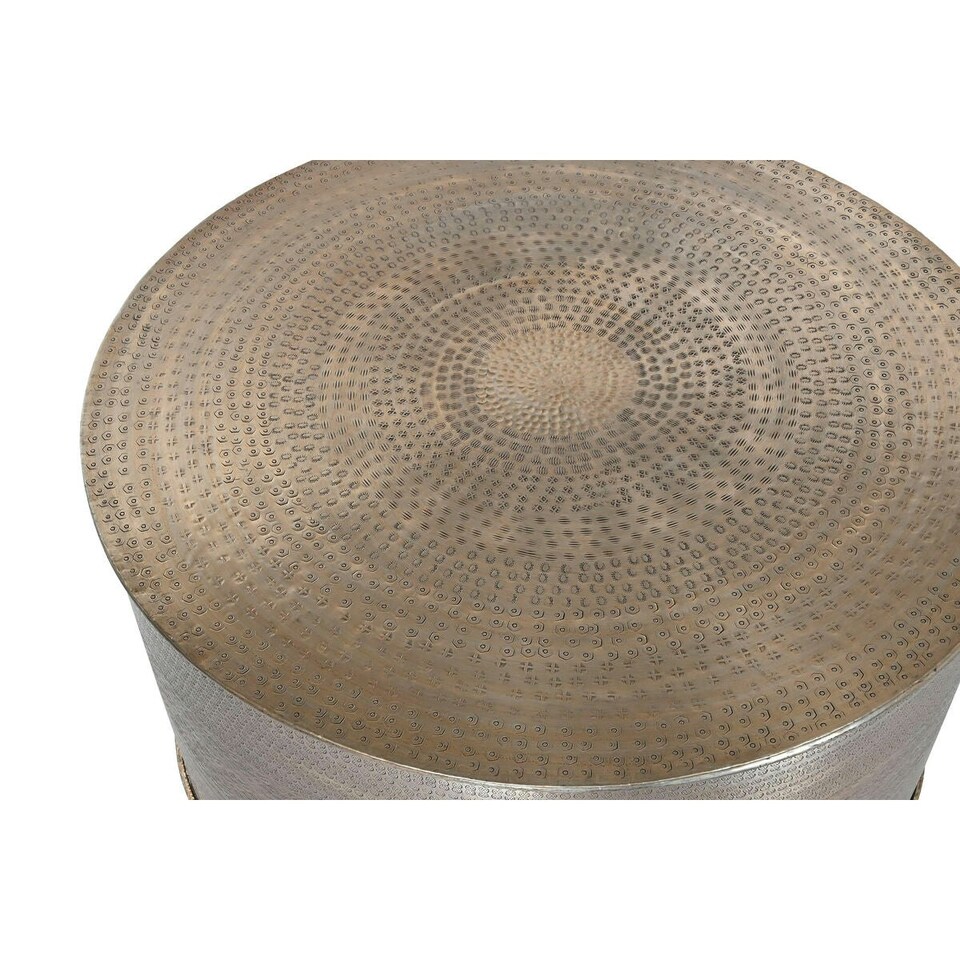 image 1 of Centre Table Home ESPRIT Golden Aluminium 90 x 90 x 47 cm