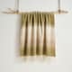 image 3 of Ombre Faux Mohair Throw - Soft, Stylish, Fringed Blanket Green