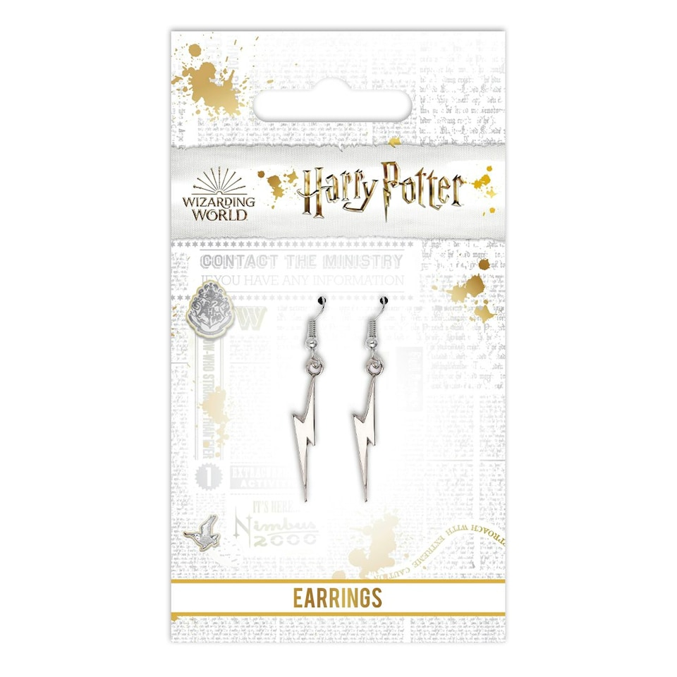 image 1 of Harry Potter Lightning Bolt Earrings WE0105