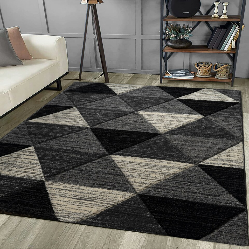 image 1 of Home Republic Vision Carved Rug - 80 x 150 Yellow