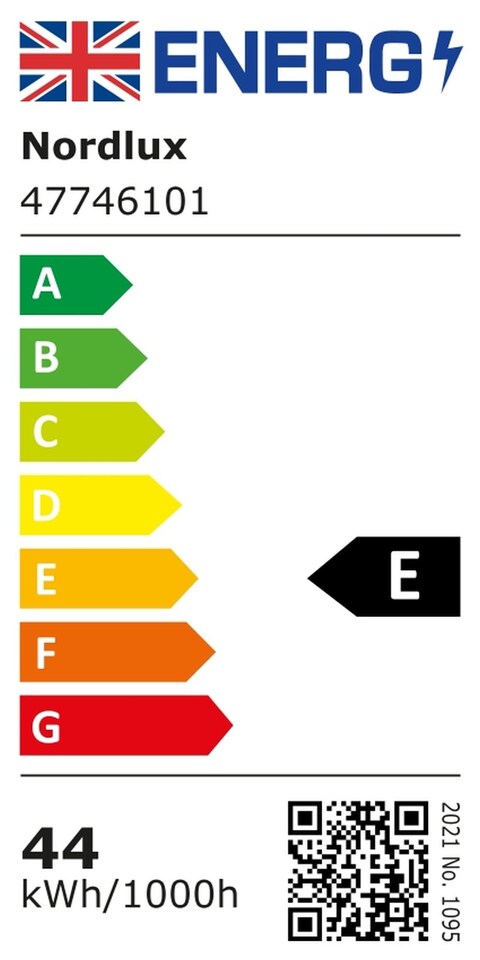 image 1 of Nordlux Oakland Indoor Batten Light Fitting White Plastic Intergrated LED  25,000hrs - Mains Powered, IP65