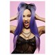 image 1 of Manic Panic Amethyst Ombre Super Vixen Purple Long Straight Hair Wig