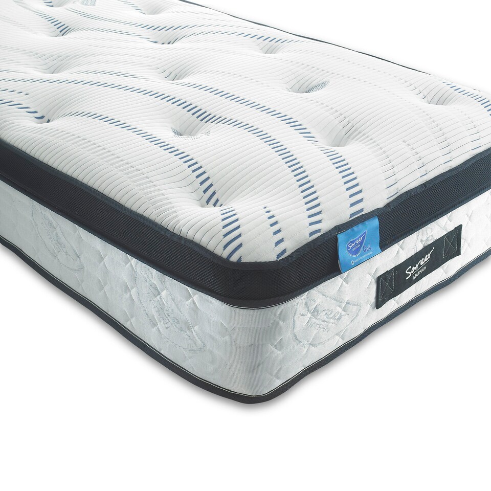image 1 of Sareer Gel Coil Spring Mattress 4FT6 White | Double