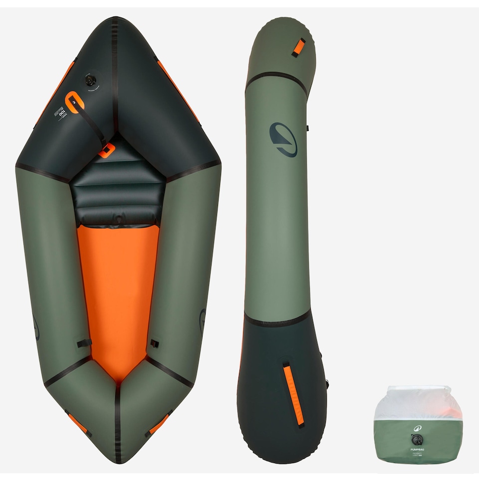 image 1 of Decathlon Packraft 100 Inflatable River Kayak TPU 1P - PR100