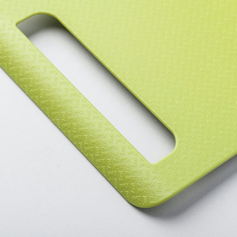 image 1 of Zeal Slim Straight to Pan™ Chopping Board, Small Green | Lime Green