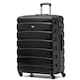 image 1 of Flight Knight 29" Extra Large Suitcase – 20kg Capacity Hard Shell Check-In Luggage with 4 Wheels  100+ Airlines Approved: Ryanair, EasyJet, Jet2, Wizz Air, BA Black | Black | Large