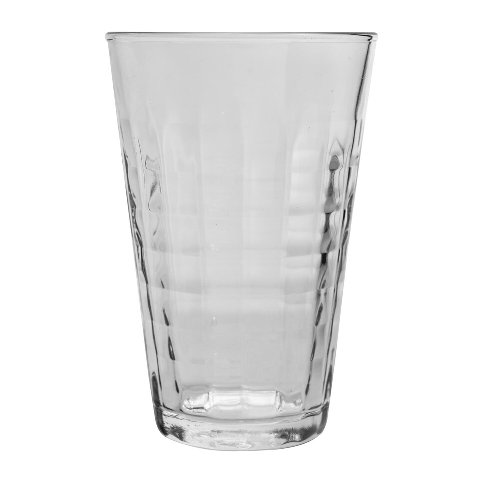 image 1 of Duralex Prisme Water / Juice Hiball Glasses - 330ml - Pack of 6 | Clear | Clear