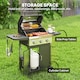 image 6 of Outsunny 3 Burner Propane Gas BBQ Grill with See-through Lid and Thermometer