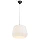 image 1 of Nordlux Dicte Indoor Pendant Light White Textile E27 Hand Pleated - Mains Powered, IP20 | White