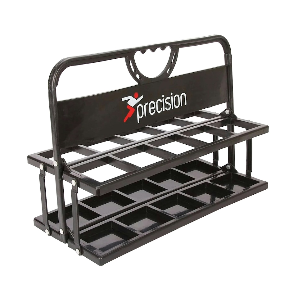 image 1 of Precision ‘10 Bottle’ Folding Carrier - Black - One Size