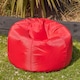image 2 of icon Classic Indoor Outdoor Bean Bag Red Bean Bag Chair Red