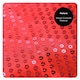 image 3 of Pack of 6 Union Jack Sequin Bowtie Red | One Size