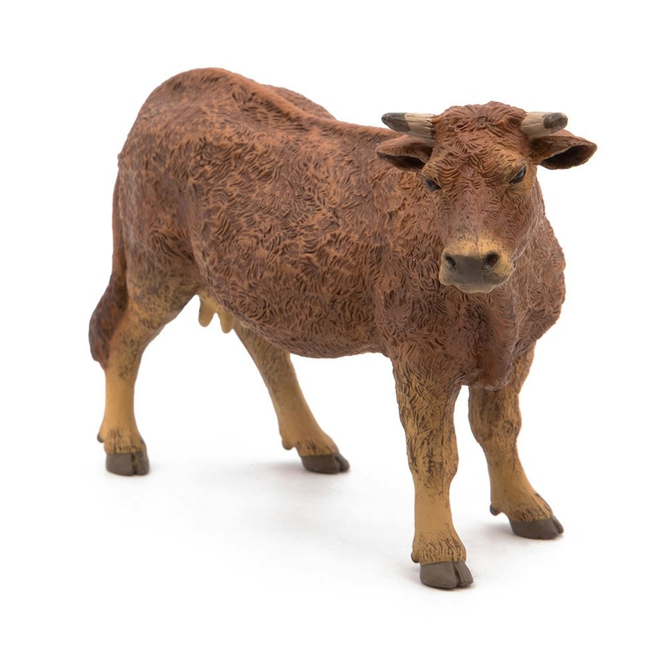 image 1 of PAPO Farmyard Friends Limousine Cow Toy Figure