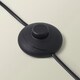 image 3 of ValueLights Camden Black Tripod Floor Lamp Black Shade & Bulb Black