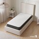 image 3 of Hybrid Mattress - Soft Feel, Memory Foam and Spring Support | Black | European King Size
