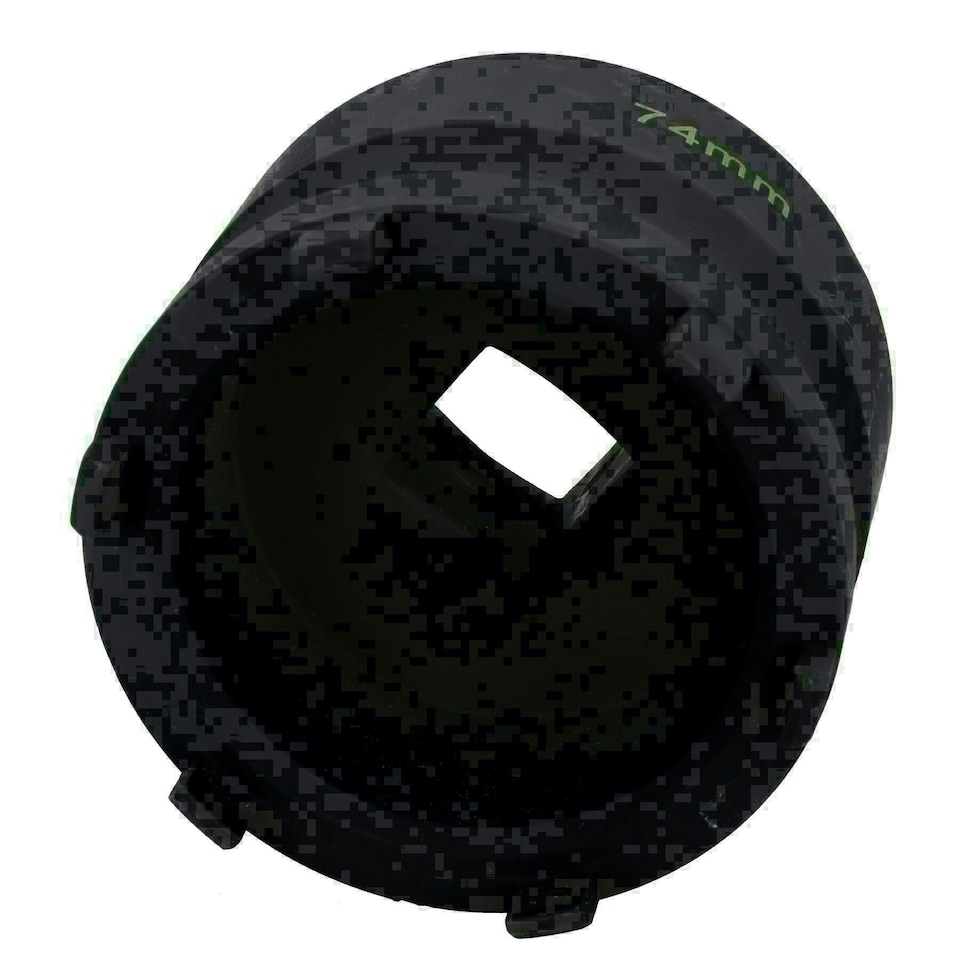 image 1 of 74mm Rear Hub Nut Socket 6 pin Remover Installer 3/4" Drive Impacted for VW