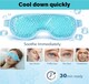 image 5 of Gel Beads Eye Mask Hot Cold Therapy Puffy Eyes Migraine Sinus Relief Dark Circle