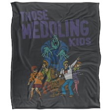 Scooby Doo Meddling Kids Zombie Blanket - Multicoloured - One Size