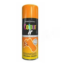 Primer Spray Paint Aerosol Auto Car Lacquer Wood Metal 400ml Orange