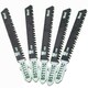 image 2 of Jigsaw Blades 8 TPI with T Shank Cutting Wood Plastics Less Than 50mm 30pk