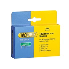 Tacwise 140 Series Staples - Multi Colour - 8mm