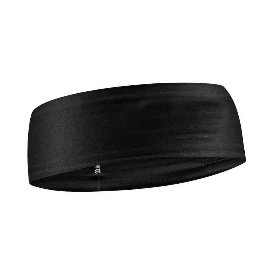 image 1 of Nike Fury Classic Logo Dri-FIT Headband | Black | Black | One Size | 1