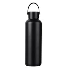 XD Baltimore 600ml Water Bottle - Black - 23.5cm x 7.4cm Black | One Size