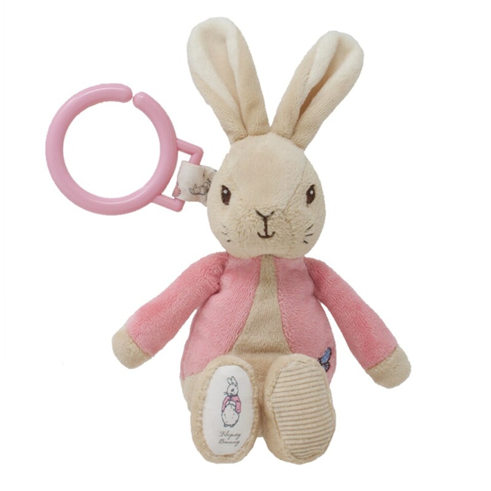 image 1 of Flopsy Bunny Jiggle Attachable Toy 21cm
