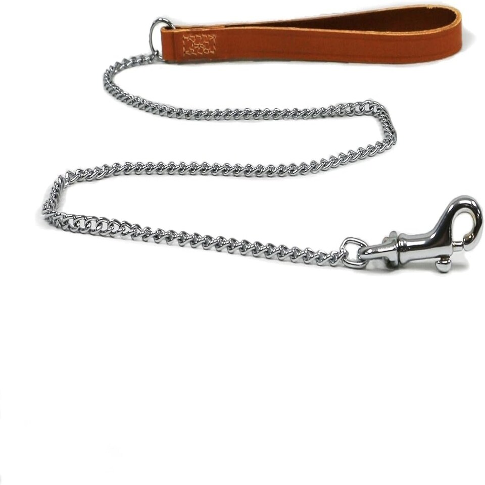 Ancol Heavy Chain Lead TH Handle TAncol 91cm N/A