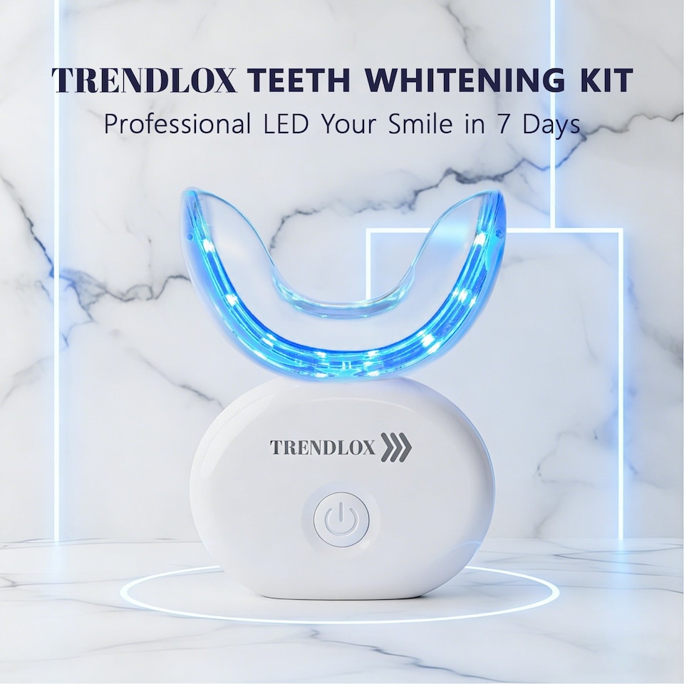 image 1 of Trendlox LED Teeth Whitening Kit | White | White | Standard | 1