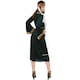 image 2 of Womens Eastern Lady Costume | Black | black/white | 2XL | 1