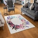 image 2 of Beautiful Reath (Rug) Purple | Large: 140x200cm