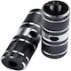 image 2 of Sport Direct BMX Bike Black Alloy Stunt Pegs