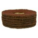 image 2 of Coarse Abrasive Scotch Mop Rust Paint Removal Remover Polishing 8" x 6 Row