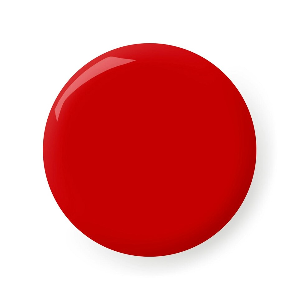 image 1 of Poppy Nail Polish Red