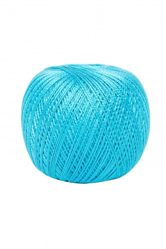 DMC Turquoise Size 3 Petra Cotton Thread (Value Pack 10 x 100g Balls)