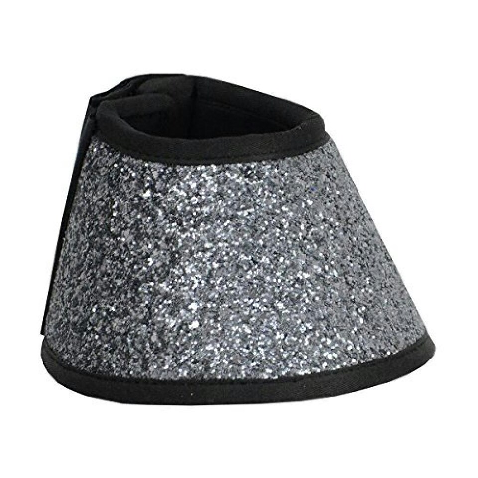 HyIMPACT Glitter Over Reach Boots - Silver Glitter - Cob