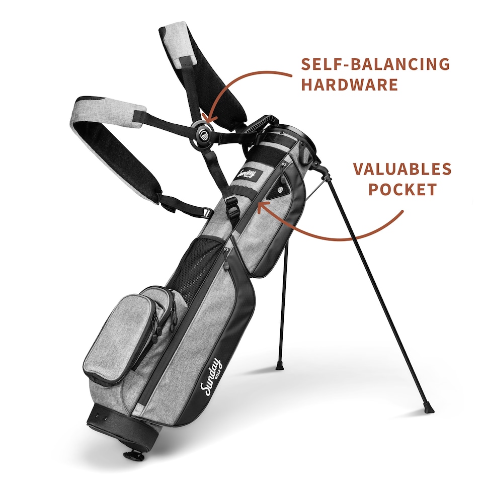 image 1 of Loma XL Golf Bag - Heather Grey