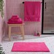 image 6 of OHS 4 x Luxury 100% Cotton 500GSM Bathroom Face Cloth Towel Pink | Bright Pink | Face cloth