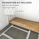 image 4 of Outsunny 5ft x 4.3ft Outdoor Metal Storage Shed with Sliding Door Sloped Roof