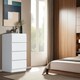 image 9 of FWStyle Stora 4 Drawer Chest of Drawers - Matt White