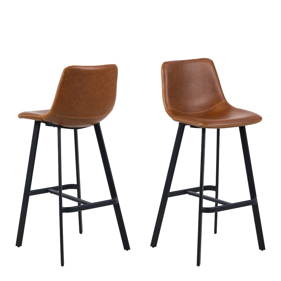 image 1 of I_Oregon Bar Chair in Brown One Supplied