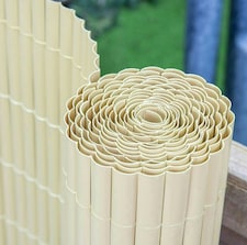 Primrose Artificial Bamboo Cane Screening Fence Roll Garden Privacy Border W4m x H1m