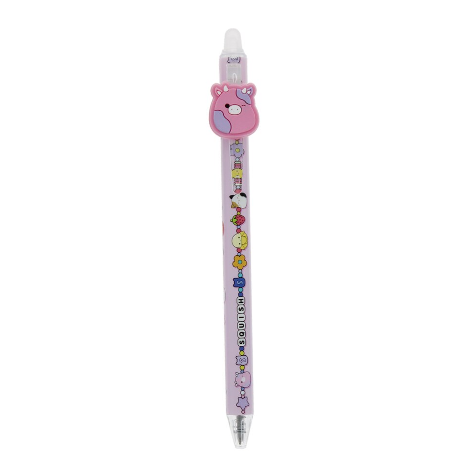 Squishmallows Erasable Gel Pen - Pink
