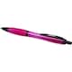 image 5 of Floso Nash Contrast Detail Plastic Ballpoint Pen | Pink | Magenta | One Size | 1