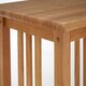 image 4 of Interiors by Premier Contemporary Square Side Table, Solid Wood Side Table, Modern Wood Nightstand, Wooden Bedside Table