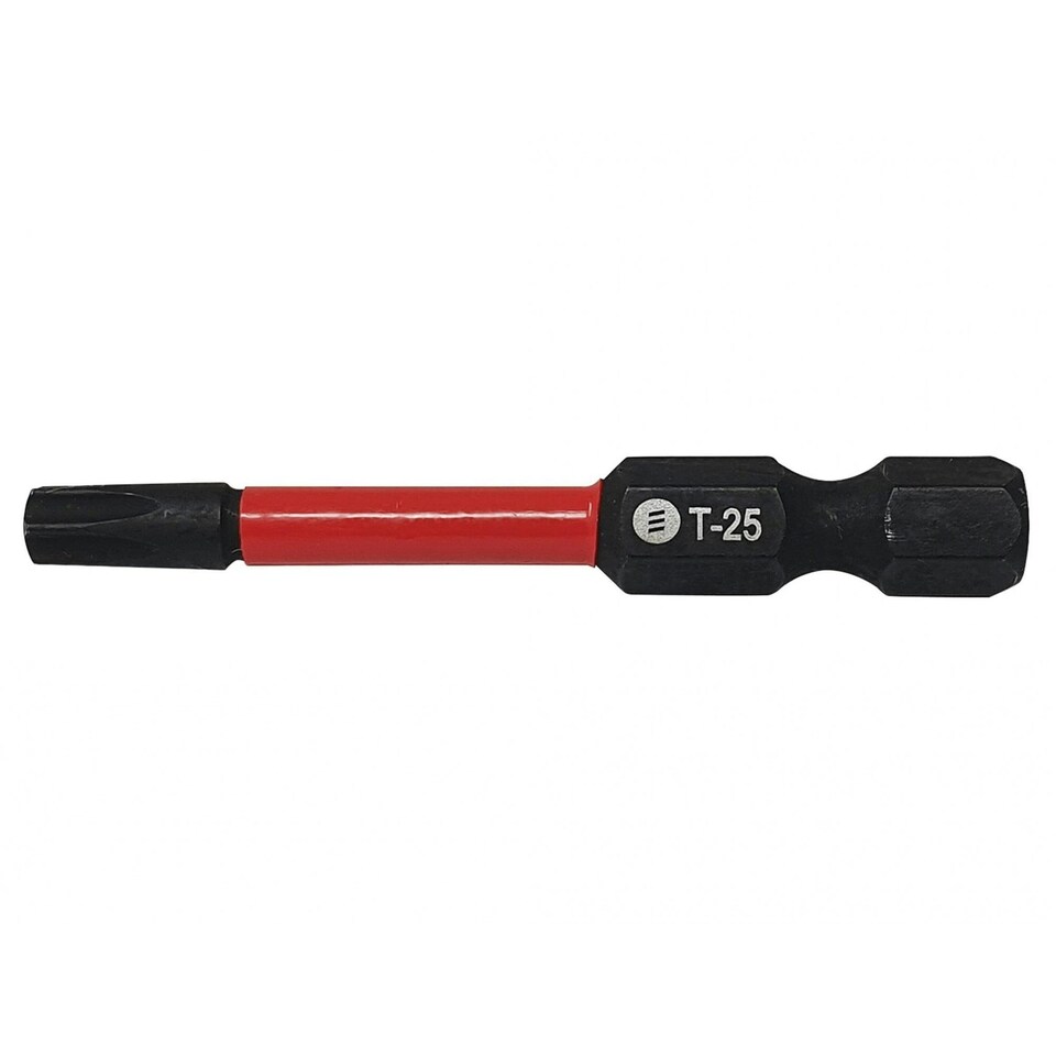 Forgefix Forgefast Impact Bits, Torx Compatible - Black Phosphate - TX25 x 50mm