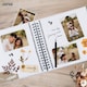 image 3 of ARPAN Spiral Bound Scrapbook Album – 50 Sheets / 100 Pages, 200 GSM Thick Paper – DIY Photo Album Memory Book with Ribbon Closure (26 x 25.5 cm) for Wedding, Baby, Travel, Artwork & Scrapbooking