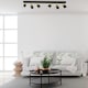 image 3 of Milagro Ceiling Lamp Joker Black/Gold 6XGU10