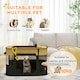image 3 of PawHut Portable Dog Pen for Puppies, Rabbits, Kittens, Guinea Pigs - Yellow